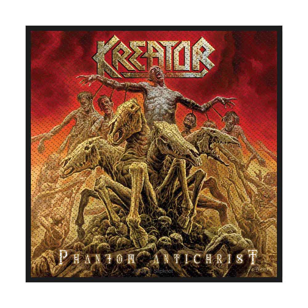 Kreator Patches - Woven Sew On - Phantom Antichrist