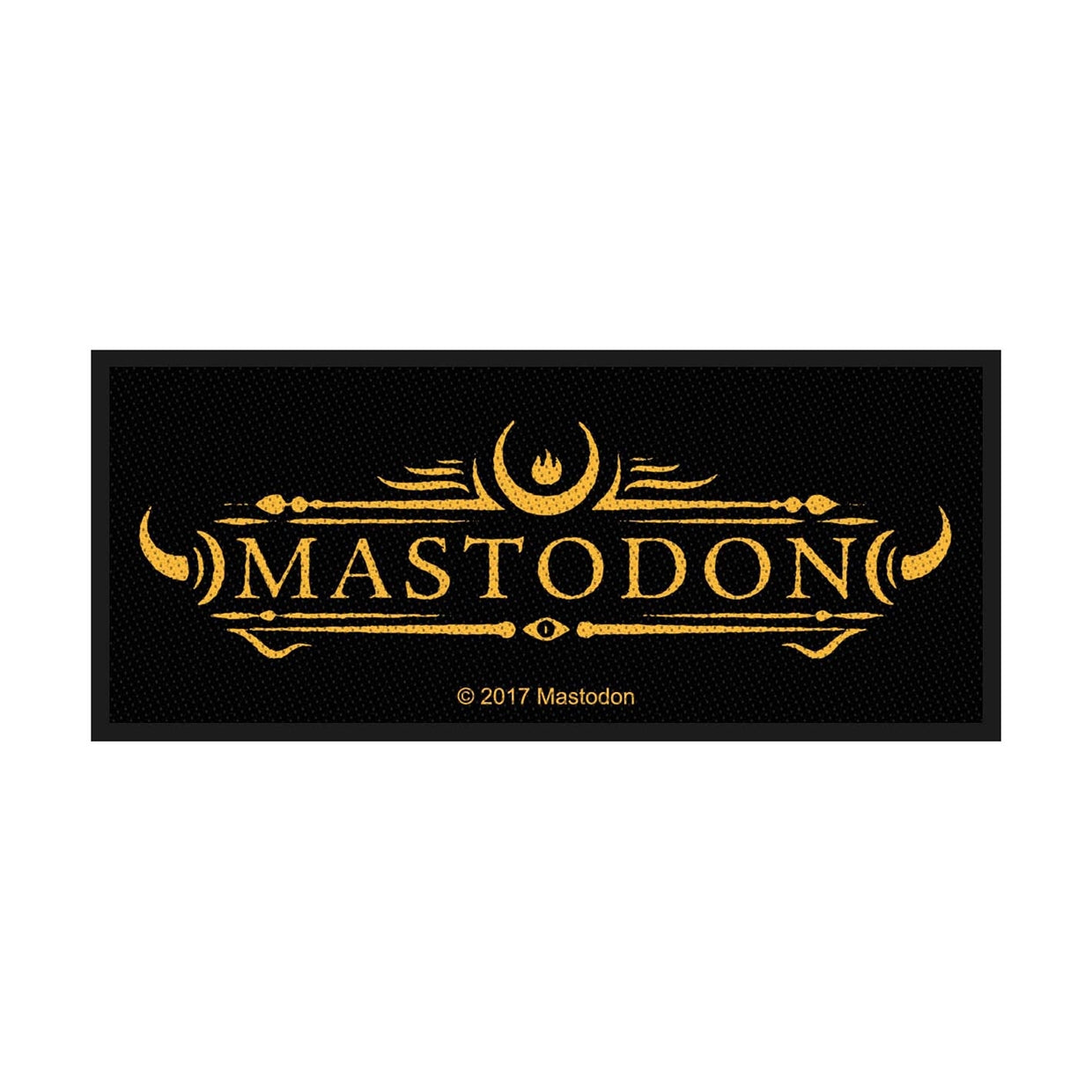 Mastodon Sew-On Patch - Logo | Buy Now For 19.99