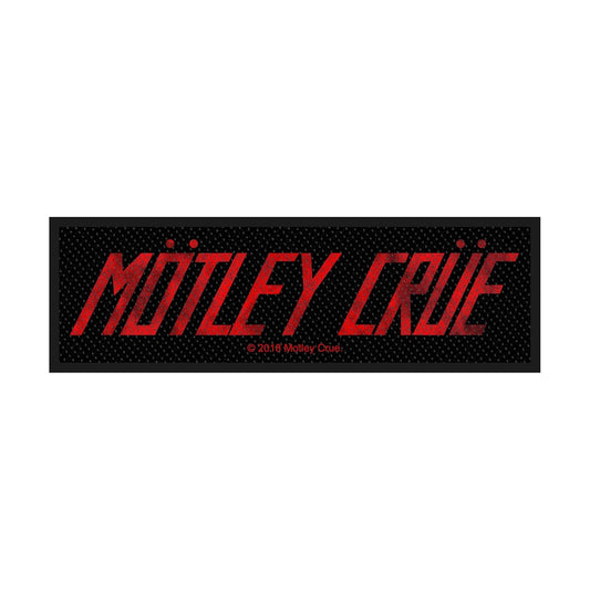Mötley Crüe Sew-On Patch - Logo | Buy Now For 19.99