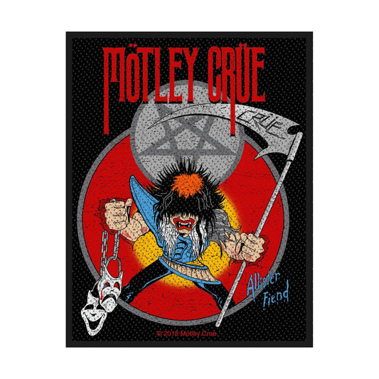 Mötley Crüe Sew-On Patch - Allister Fiend | Buy Now For 19.99