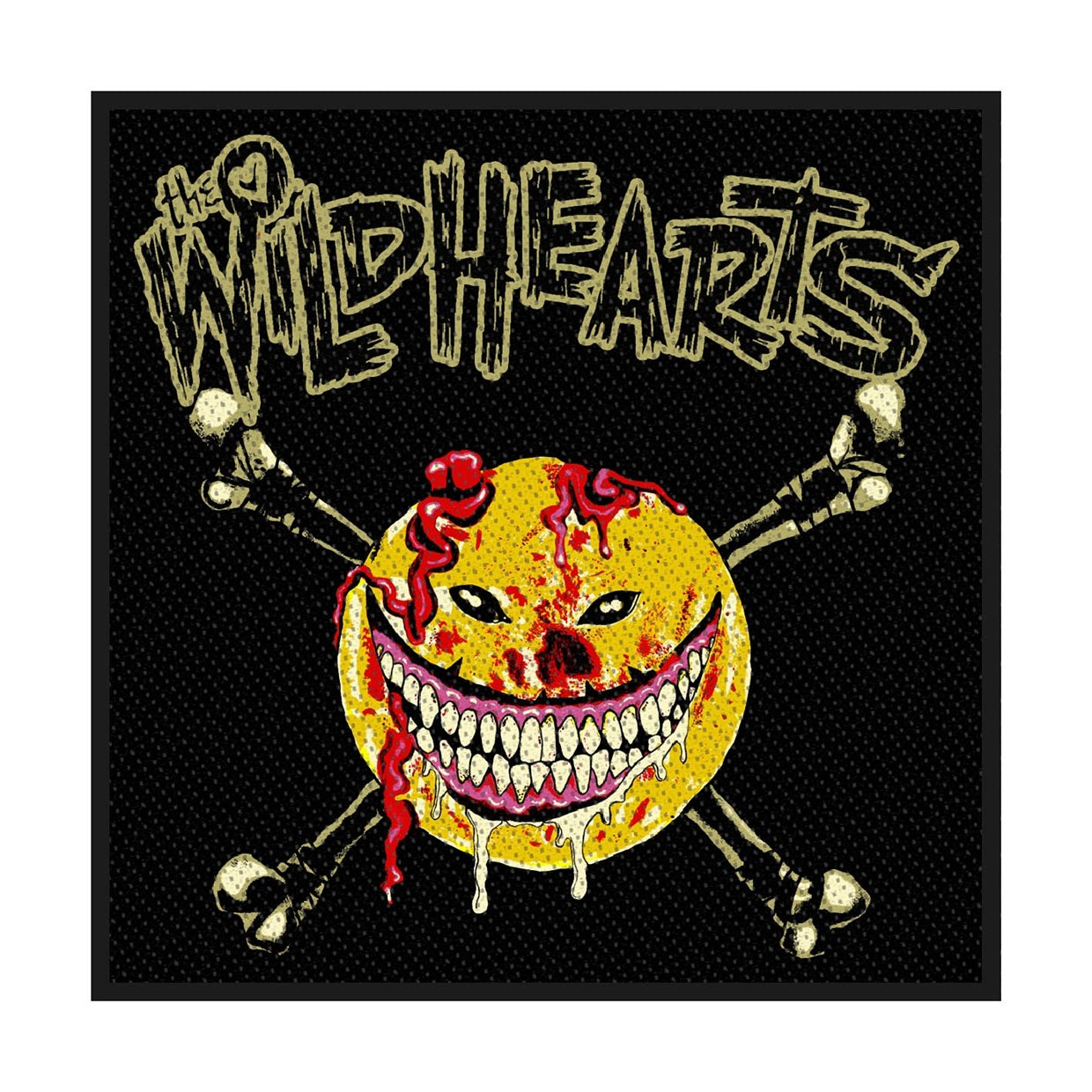 Wildhearts Sew-On Patch - Smiley Face (Patch) | Buy Now For 19.99