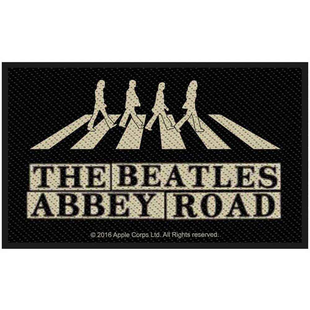 The Beatles Patches - Woven Sew On - Abbey Road Crossing