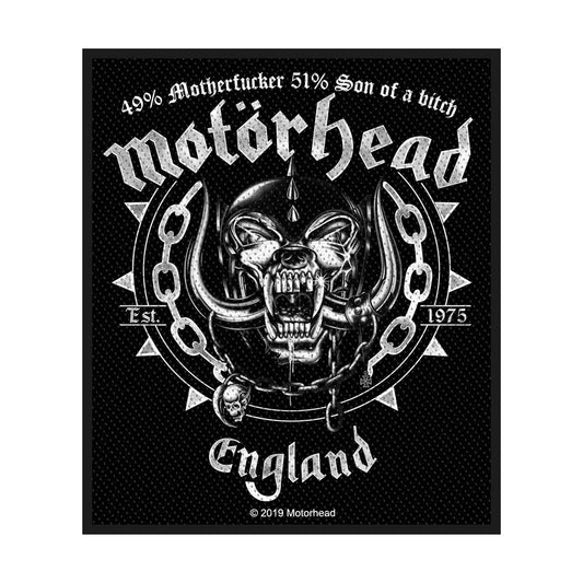 Motorhead Sew-On Patch - Ball & Chain (Patch) | Buy Now For 19.99
