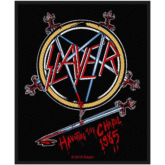 Slayer Patches - Woven Sew On - Haunting The Chapel