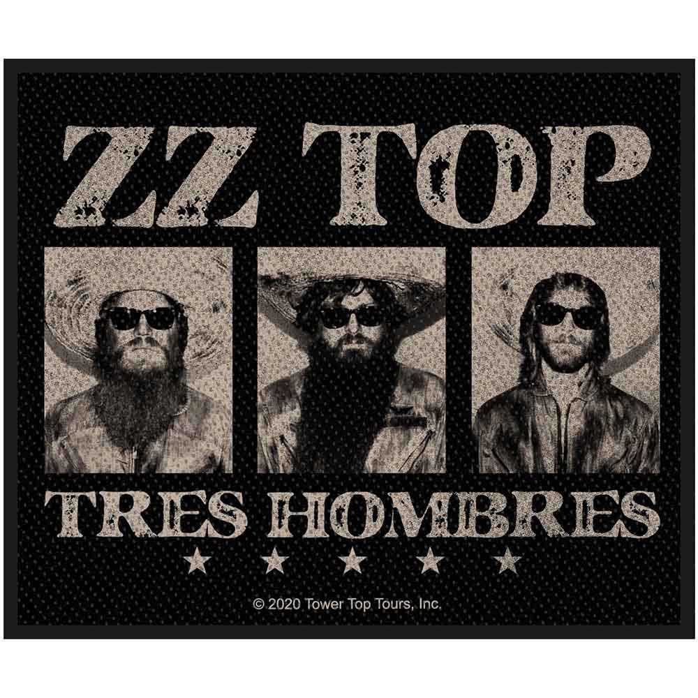Zz Top Patches - Woven Sew On - Tres Hombres