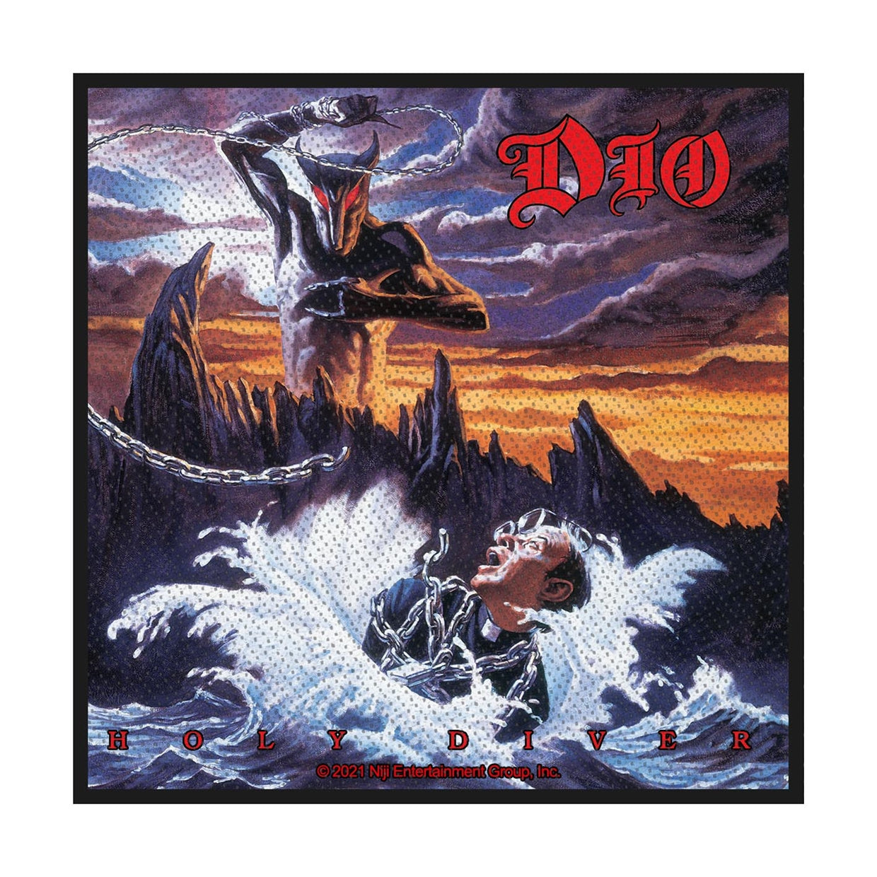 Dio Sew-On Patch - Holy Diver (Patch) | Buy Now For 19.99
