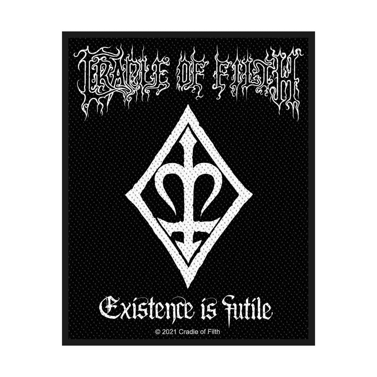 Cradle Of Filth Sew-On Patch - Existence Is Futile (Patch) | Buy Now For 19.99