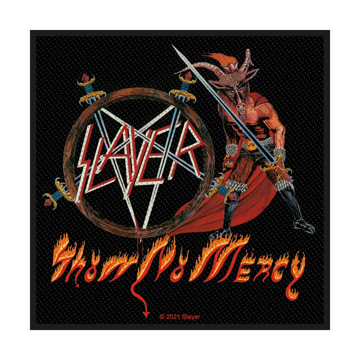 Slayer Sew-On Patch - Show No Mercy (Patch) | Buy Now For 19.99