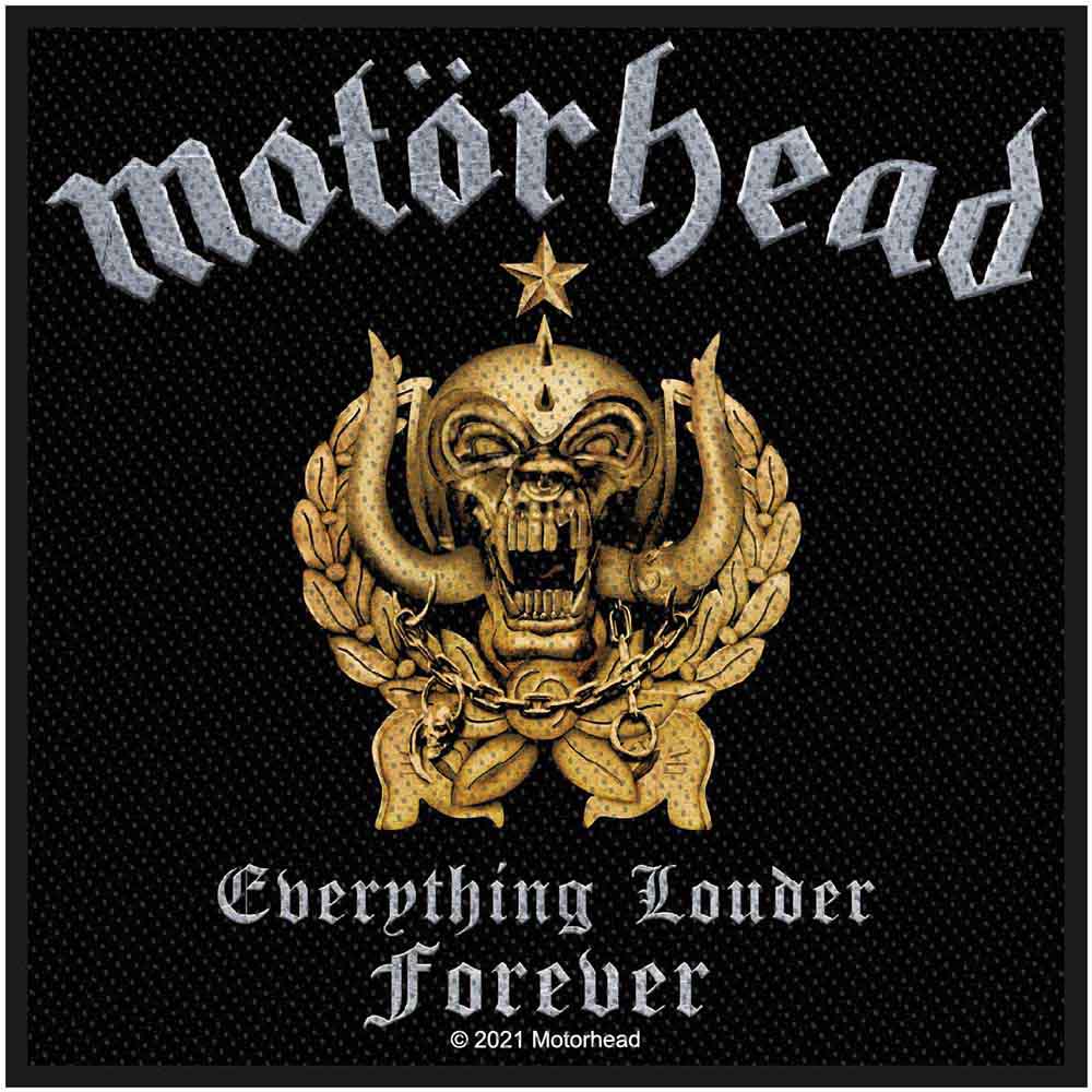 Motorhead Patches-Woven Sew On - Zombie Face | Buy Now For 9.99