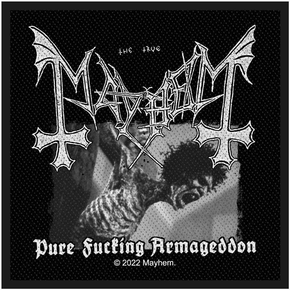 Mayhem Patches-Woven Sew On - I Am The Law | Buy Now For 9.99