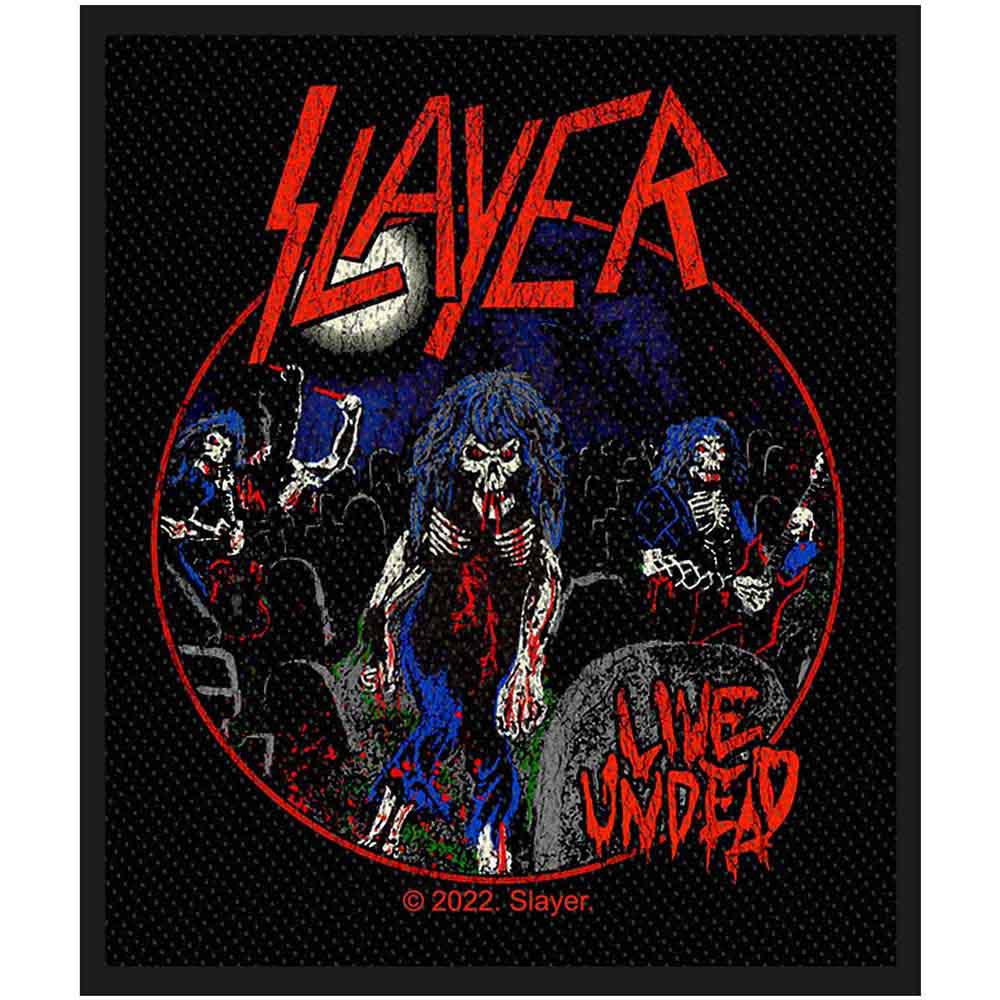 Slayer Patches-Woven Sew On - Wheels Of Steel | Buy Now For 9.99