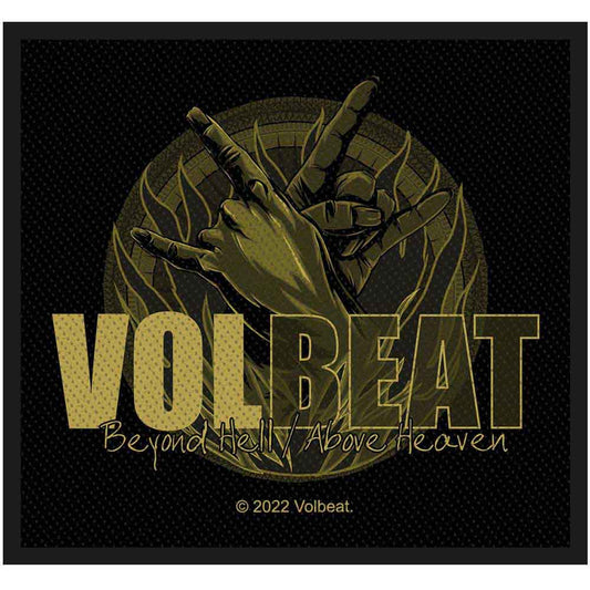 Volbeat Patches - Woven Sew On - Beyond Hell
