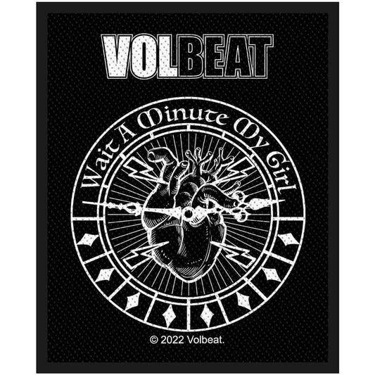Volbeat Patches - Woven Sew On - Wait A Minute My Girl