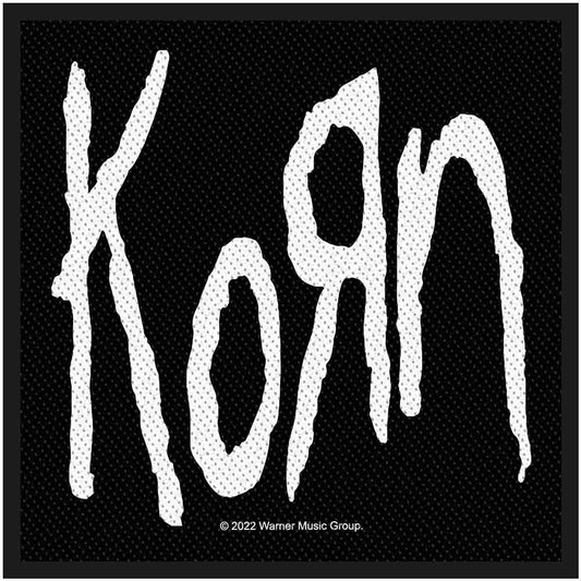 Korn Patches Woven Sew On - Logo