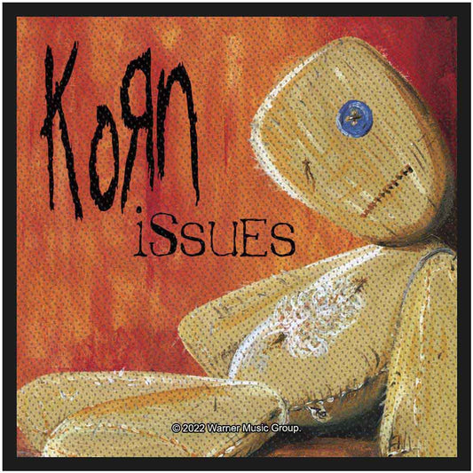 Korn Patches Woven Sew On - Issues