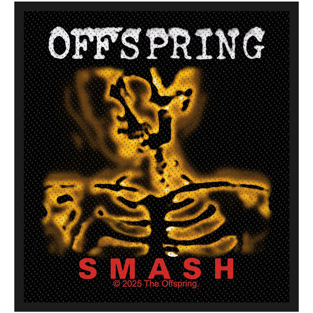 Offspring Patches-Woven Sew On - Born To Raise Hell | Buy Now For 9.99