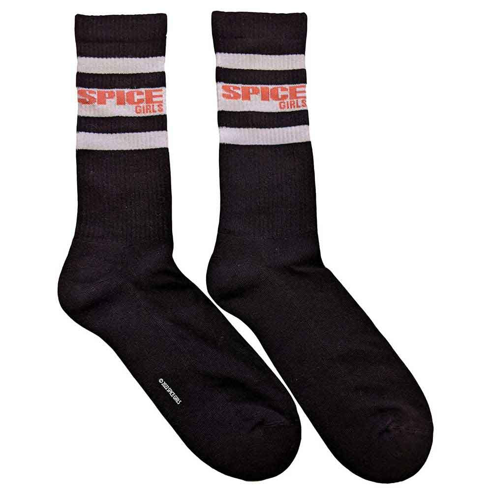 Spice Girls Socks - Logo & Stripes