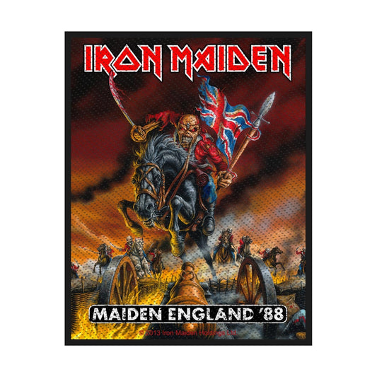Iron Maiden Sew-On Patch - Maiden England (Packaged) | Buy Now For 19.99