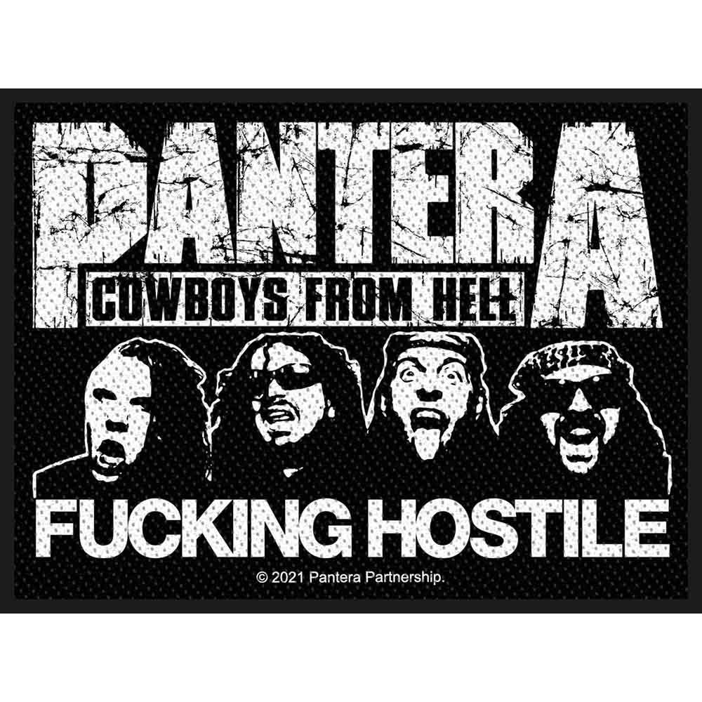 Pantera Patches - Woven Sew On - Fucking Hostile