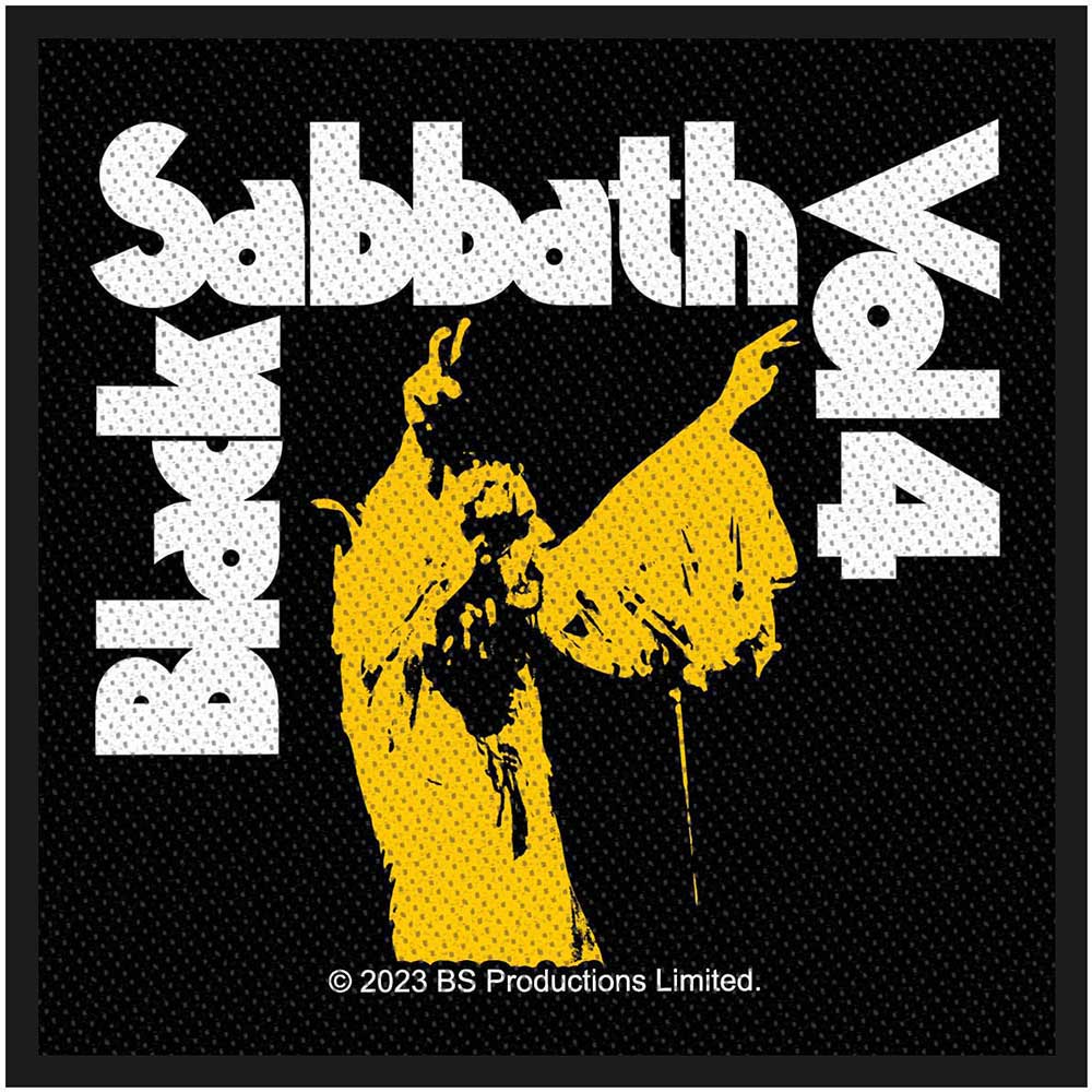 Black Sabbath Patches Woven Sew On - Vol 4