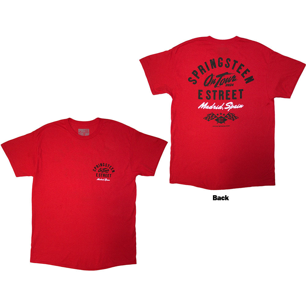 Bruce Springsteen T Shirt - Tour '24 Madrid Event | Buy Now For 24.99