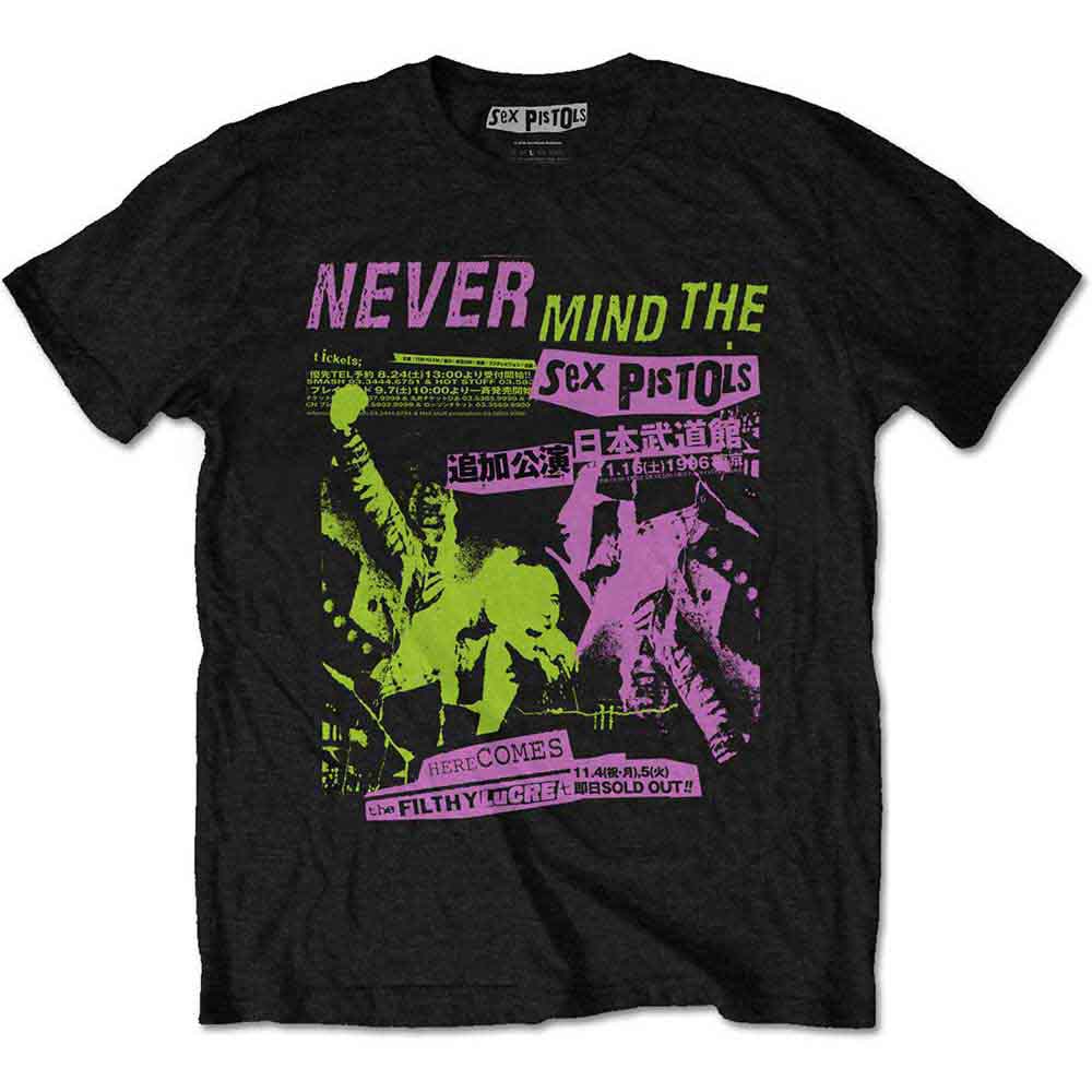 Sex Pistols T Shirt - Japanese Poster