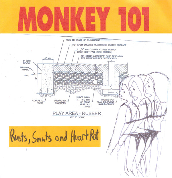 Monkey 101 LP - Rusts, Smuts And Heart Rot | Buy Now For 32.99