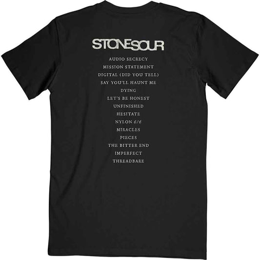 Stone Sour T Shirt - Audio Secrecy Square