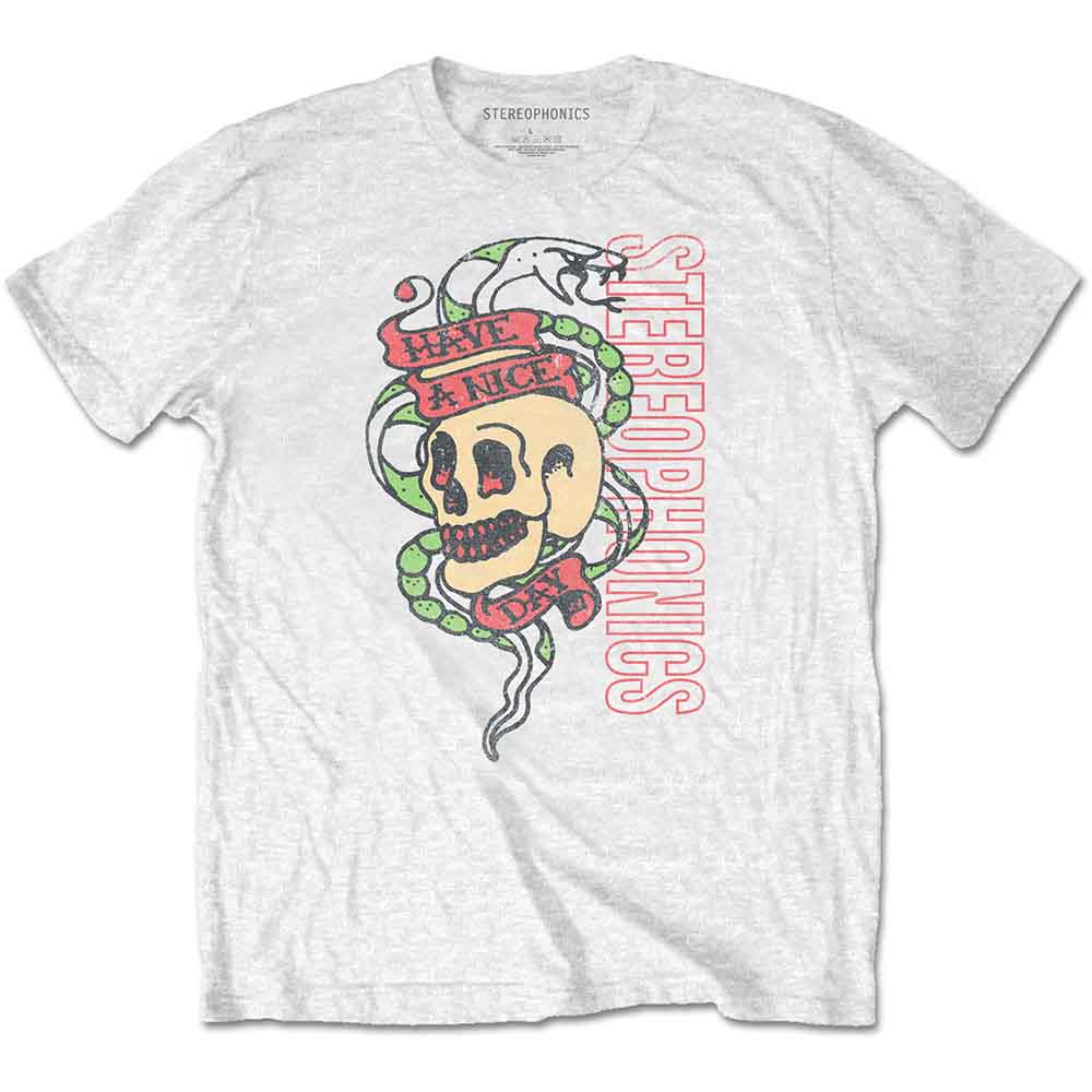 Stereophonics T Shirt - Have A Nice Day Snake