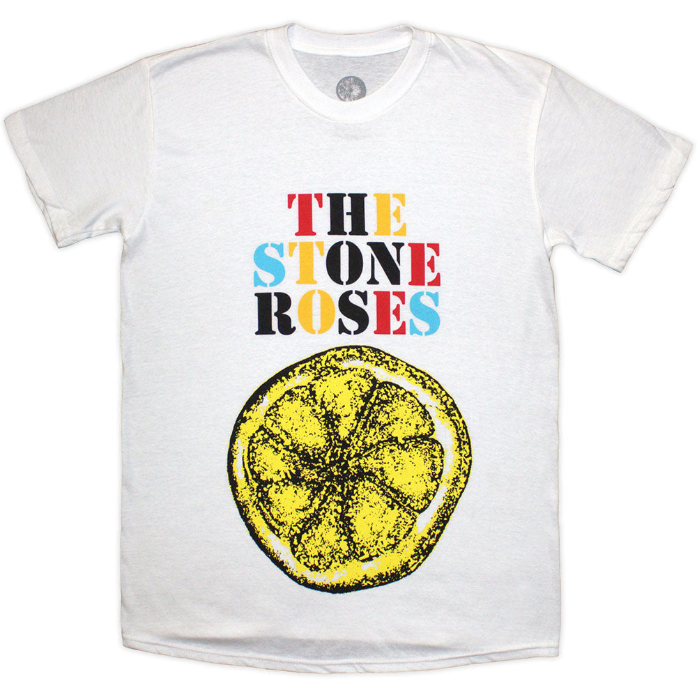 The Stone Roses T Shirt - Lemon Multicolour | Buy Now For 24.99
