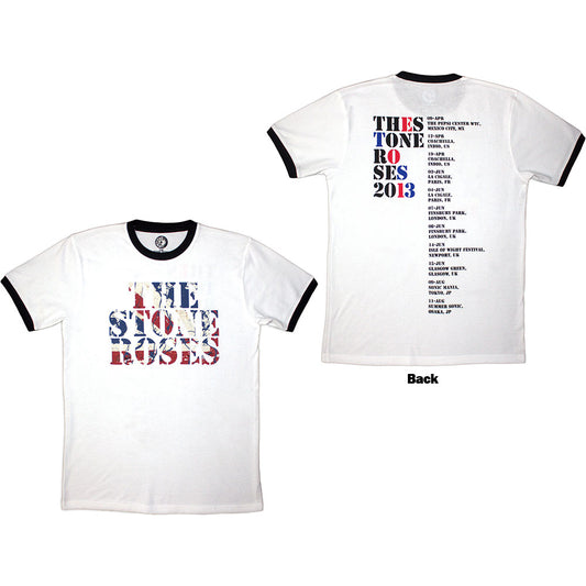 The Stone Roses T Shirt - 2013 Tour Ringer | Buy Now For 24.99