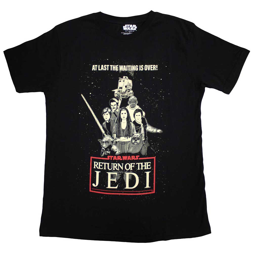 Star Wars T Shirt - Return Of The Jedi Waiting Is Over