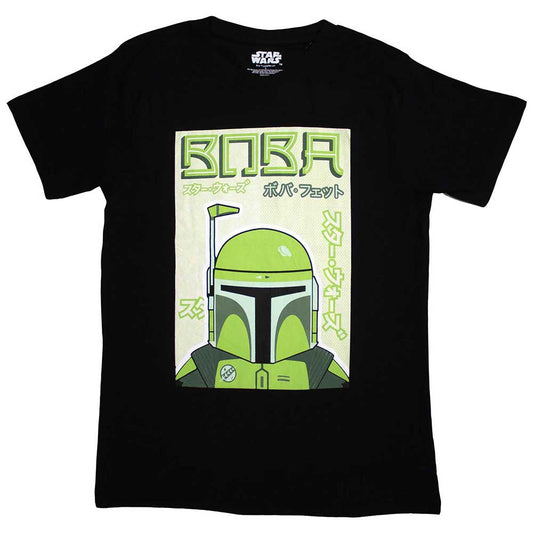 Star Wars T Shirt - Boba Japanese