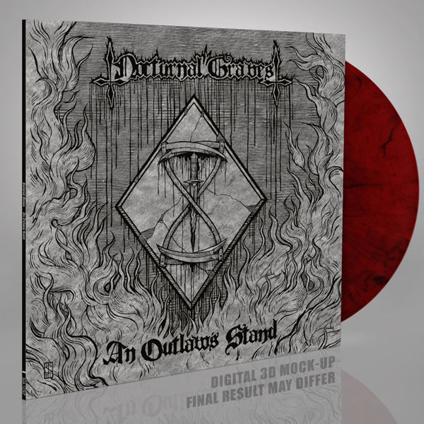 Nocturnal Graves LP - An Outlaw’S Stand (Red/Black Vinyl) | Buy Now For 44.99