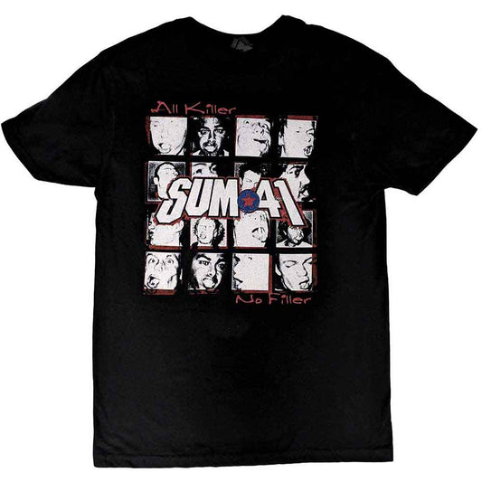 Sum 41 T Shirt - All Killer No Filler European Tour 2022