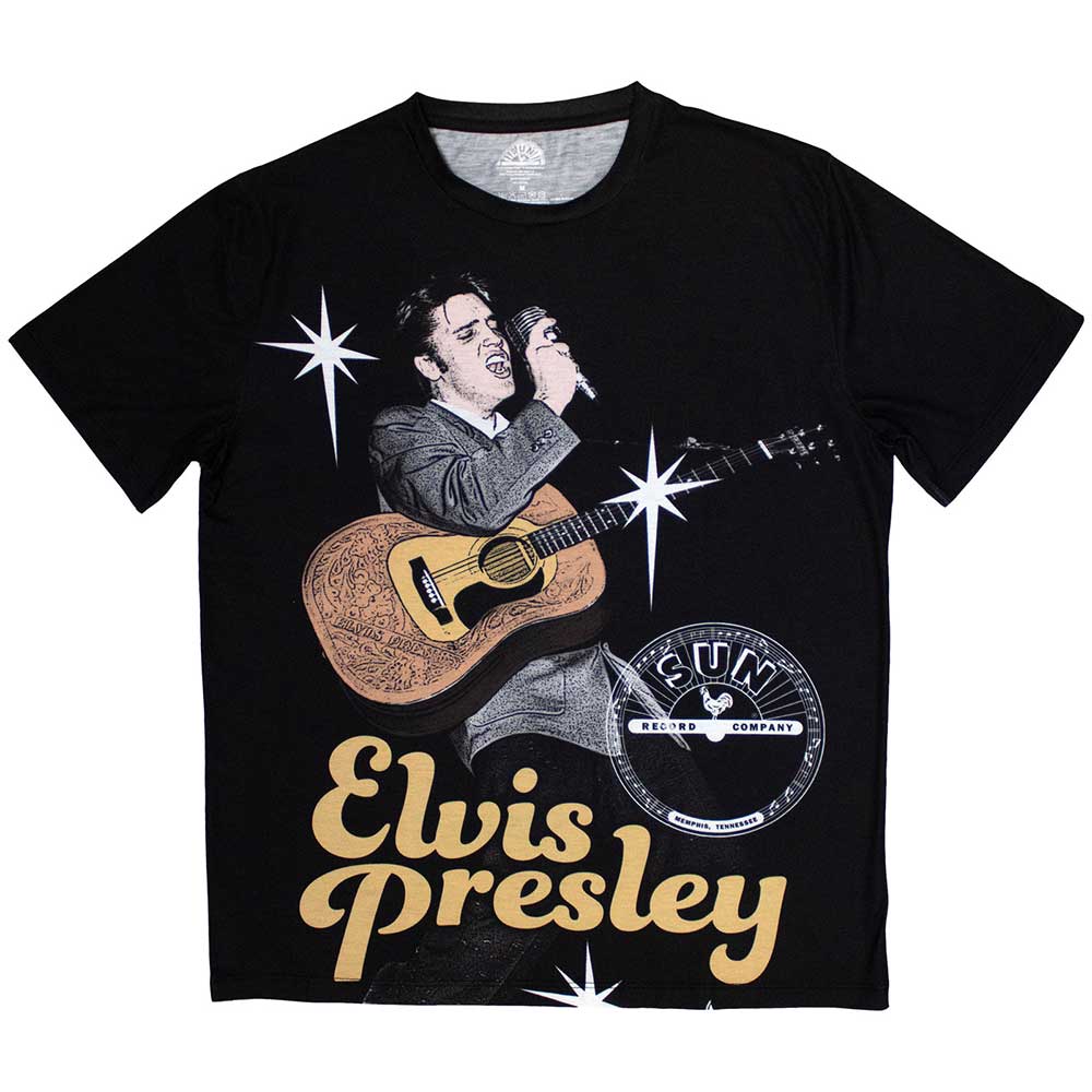 Elvis Presley T Shirt - Elvis Mic