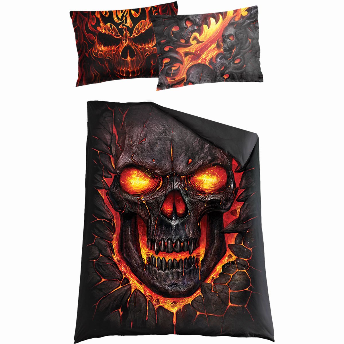 SKULL BLAST - Single Duvet Cover + UK And EU Pillow case