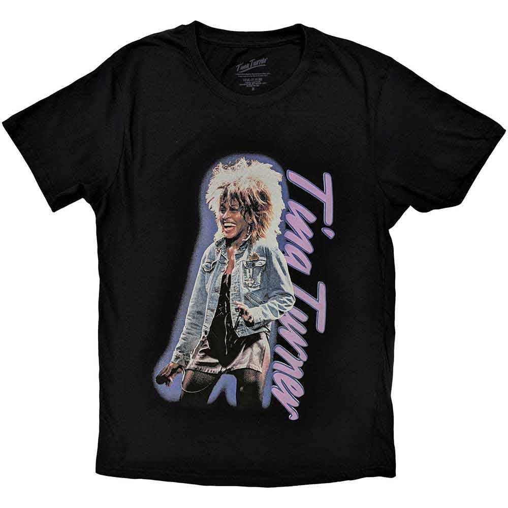Tina Turner T Shirt - Vertical Logo