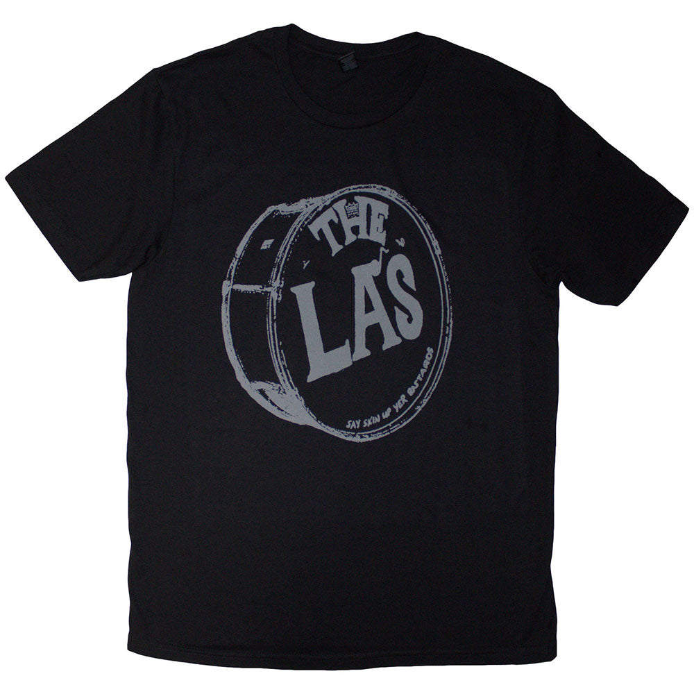 The La's T Shirt - Grey Drum Head Logo | Buy Now For 24.99
