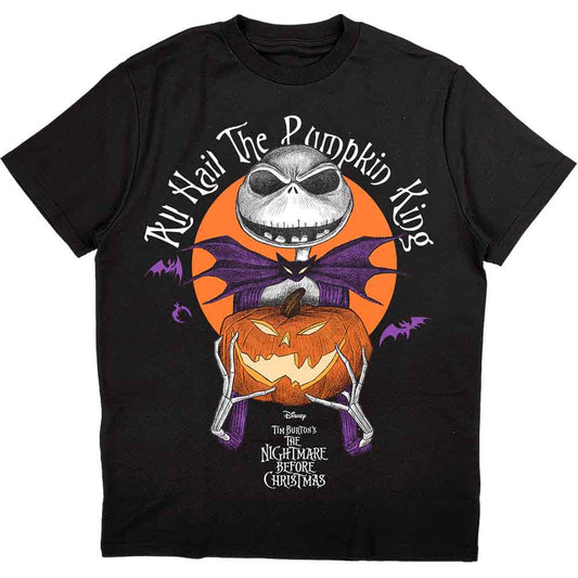 Disney T Shirt - All Hail The Pumpkin King