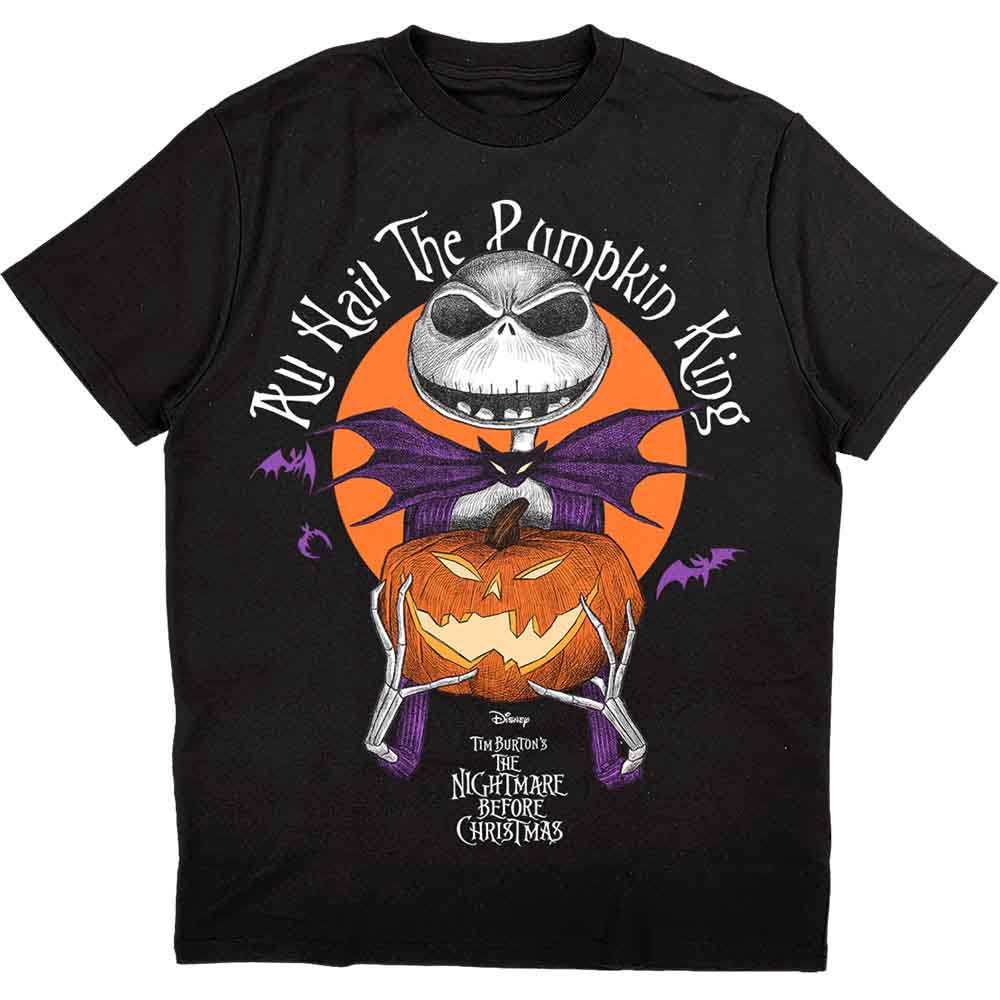 Disney T Shirt - All Hail The Pumpkin King