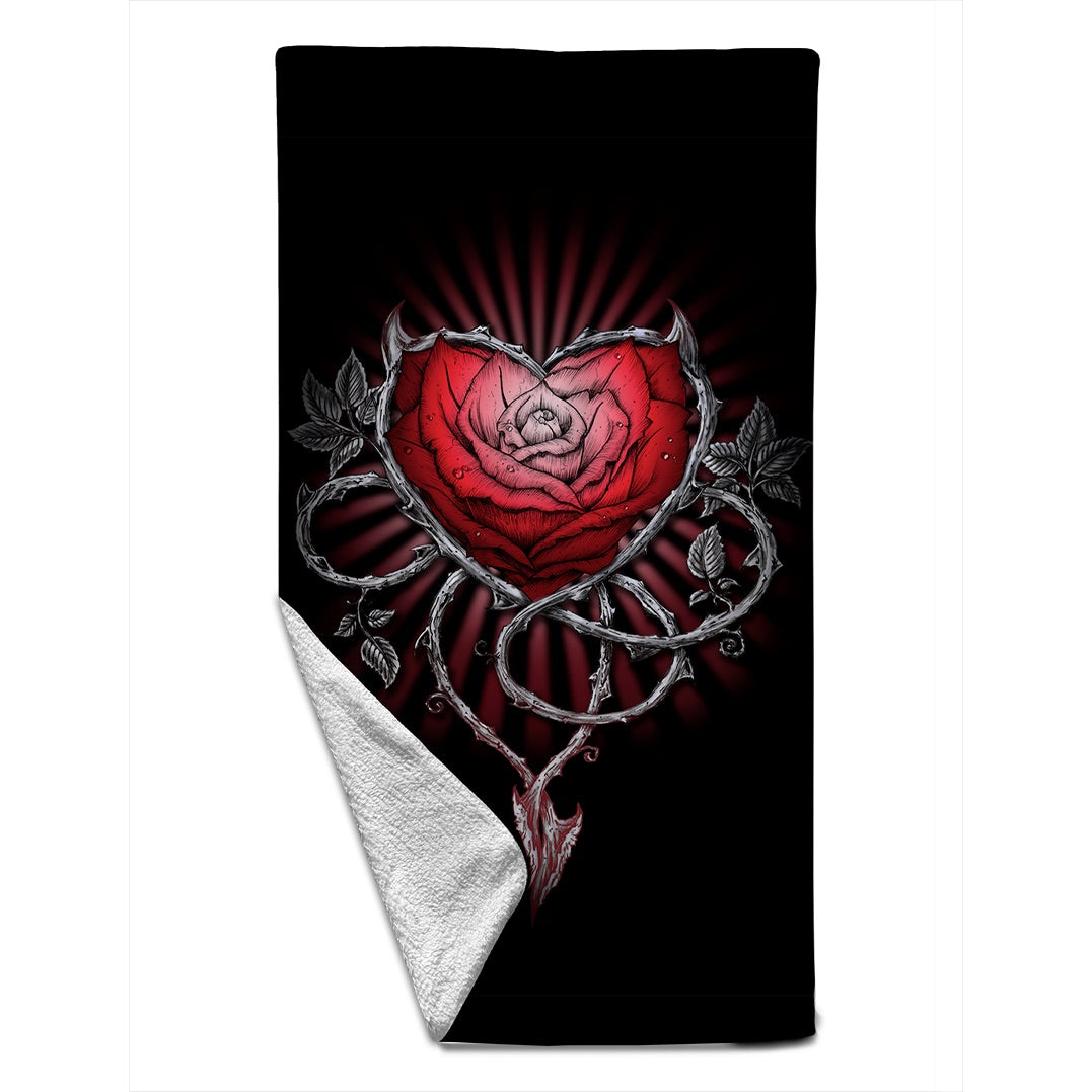 Rocksax X Alchemy Towel - Devils Rose