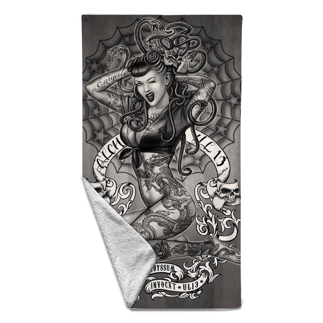 Rocksax X Alchemy Towel - If Looks Could Kill 2