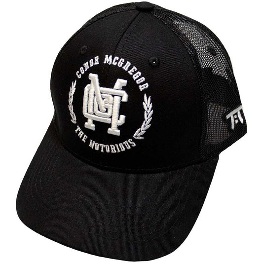 Tokyo Time Baseball Cap - UFC McGregor White Wreath Logo