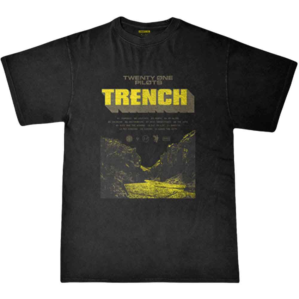 Twenty One Pilots T Shirt - Trench Cliff