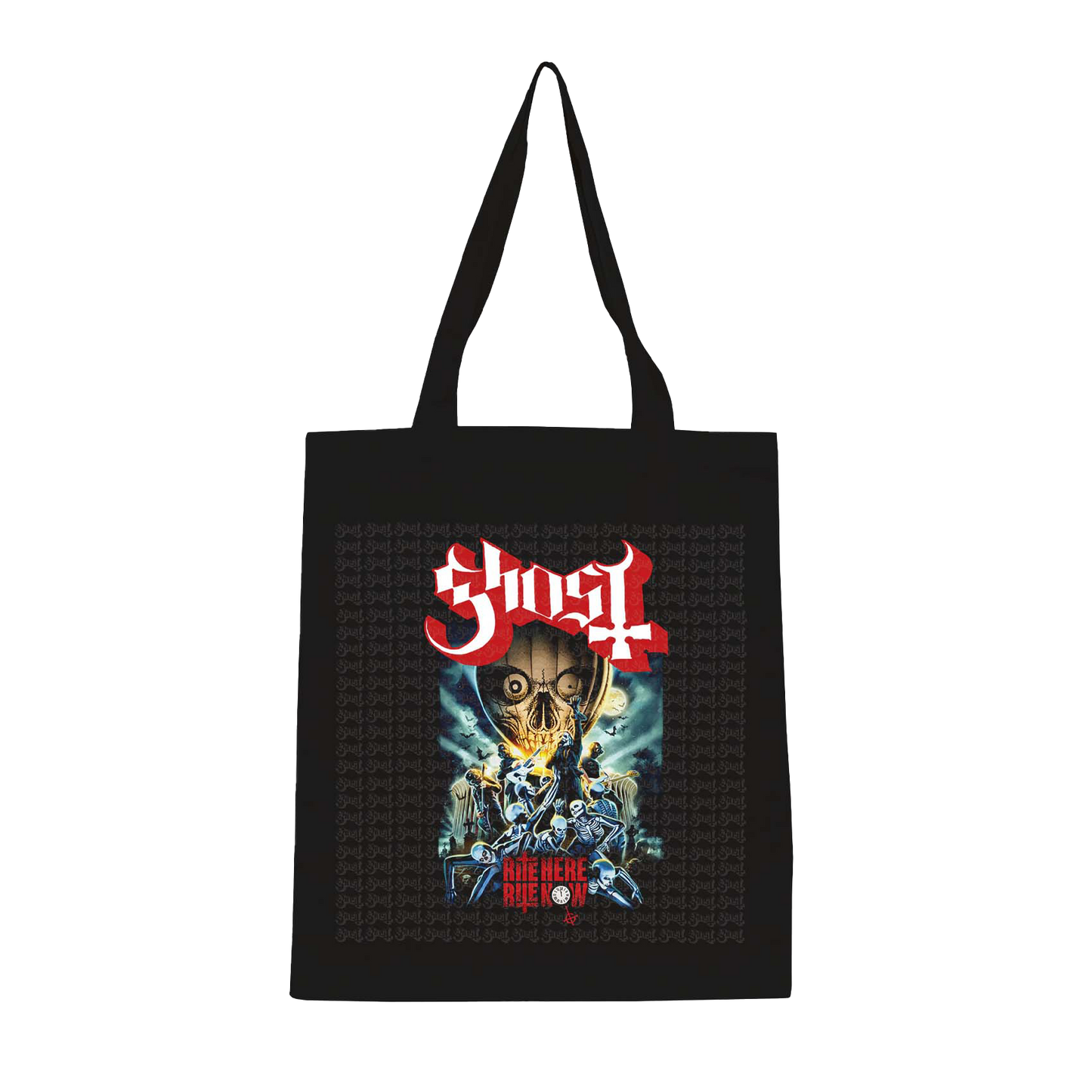 Rocksax Ghost Tote Bag - Rite Here, Rite Now