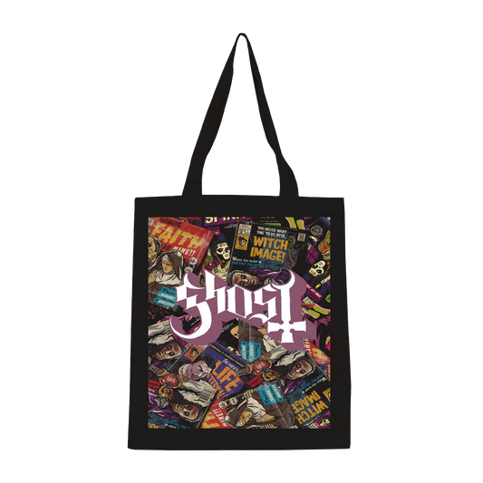 Rocksax Ghost Tote Bag - Magazines