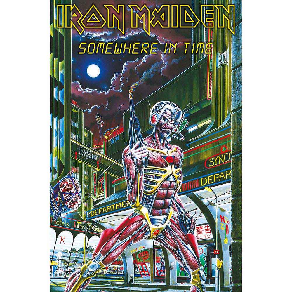 Iron Maiden Posters - Somewhere In Time