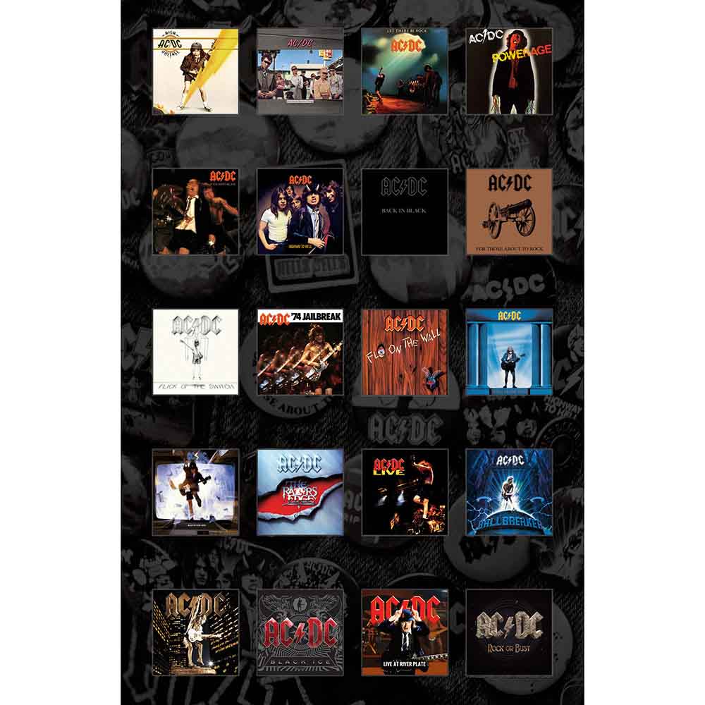AC/DC Posters - Textile - Albums