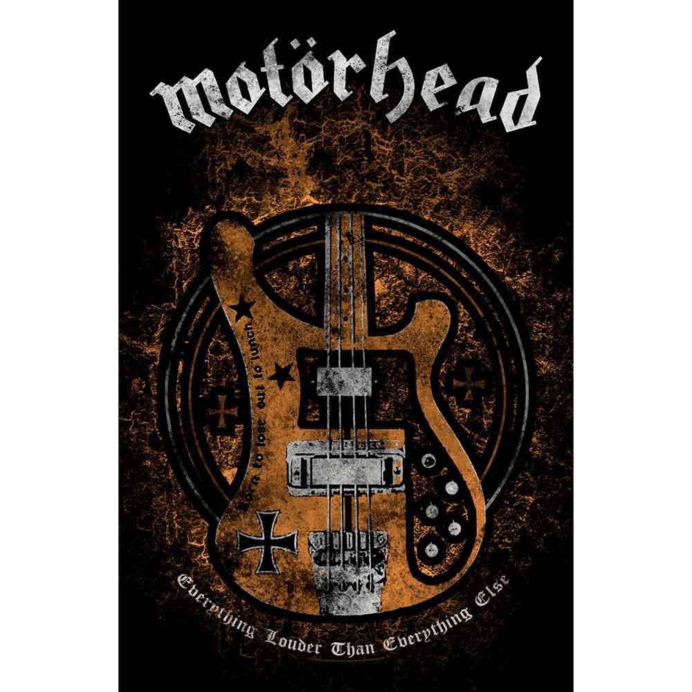 Motorhead Posters - Textile - Lemmy's Bass
